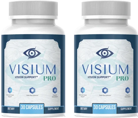 Visium Pro 2-bottle package illustration from supplied bottle artwork